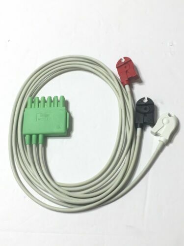 DRAEGER ECG 3LD-GRBR IEC2 Medical ECG 3LD-GRAB T IEC2 1M