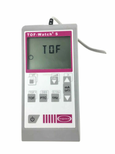 Organon TOF-Watch Objective Neuromuscular Transmission Monitor TOF Watch Clean