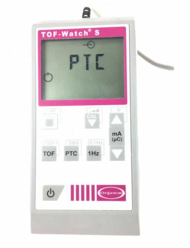 Organon TOF-Watch Objective Neuromuscular Transmission Monitor TOF Watch Clean