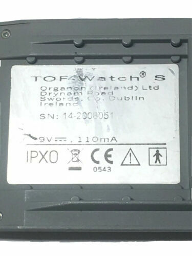 Organon TOF-Watch Objective Neuromuscular Transmission Monitor TOF Watch Clean