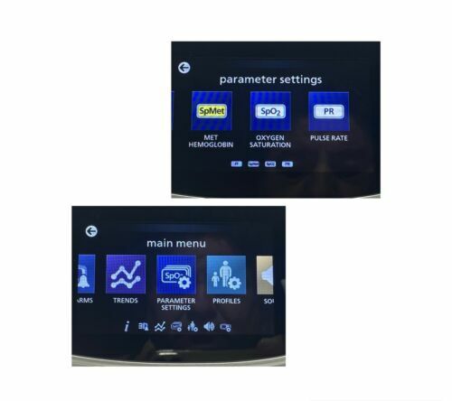 MASIMO Radical 7 Color Touch Screen With SpO2,SpMet,SpCO,Pi Monitor