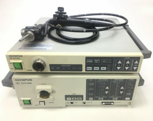 OLYMPUS CV-140 / CLV-U40 / PCF-140L System With PCF-140L Evis Colonoscope