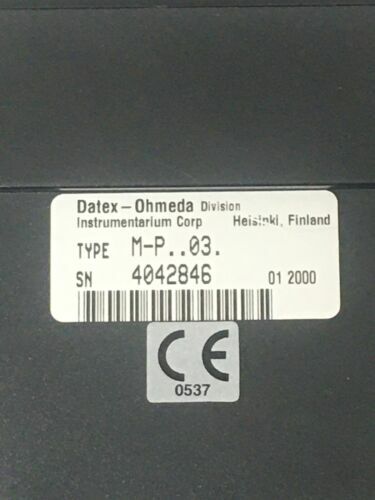 GE Datex Ohmeda M-P-00-03 Module Monitor