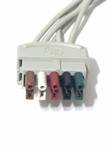 AMC CB-82595R 5 Lead Cable E Advantage Medical Cables CB-82595R 5 LEAD ECG CABLE Lead wire