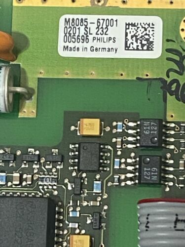 Philips IntelliVue MP70-MP6 Patient Monitor ECG Out Board Assembly 8085-67001 Monitor