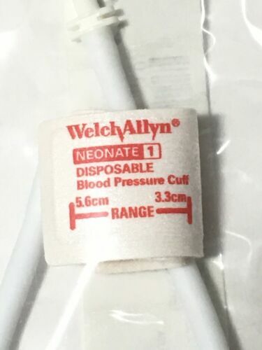 WELCH ALLYN 5082-101-1 Neonate Size 1 Disposable NIBP Cuff