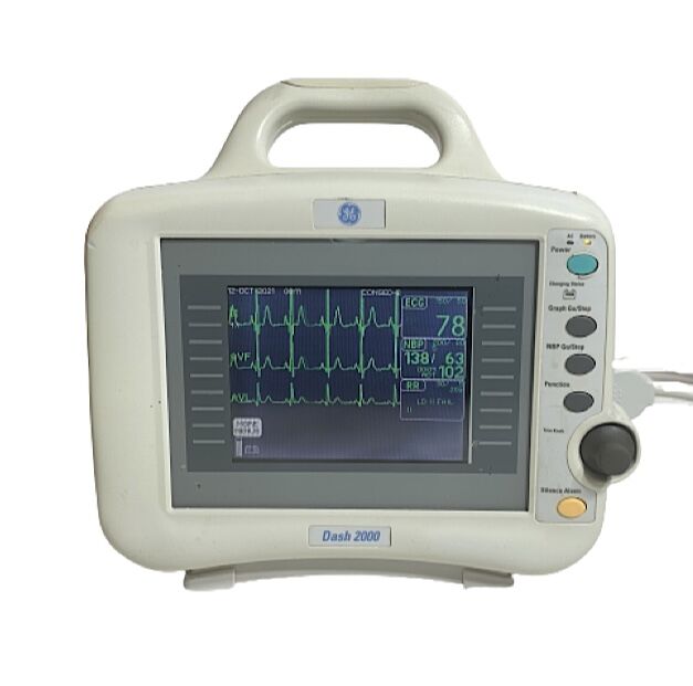 GE Dash 2000 ECG NIBP Patient Monitor