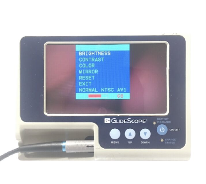 VERATHON Glidescope Portable GVL Video Laryngoscope Monitor W 3/4 Camera button