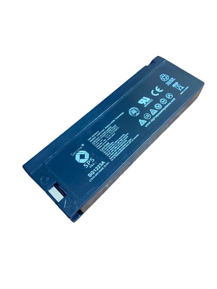 BATTERY SPS SG1223A 2.3Ah Sigma Power Systems {NEW} Defibrillator