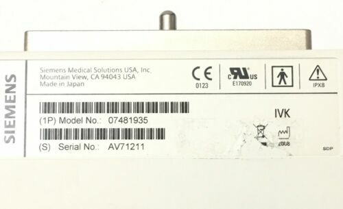 SIEMENS C7F2 Ultrasound System 3D/4D Transducer