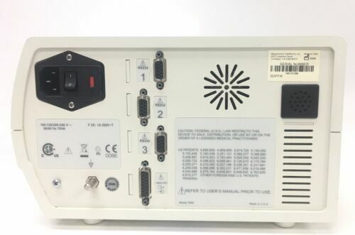 Respironics NICO 2 Cardiac Cardiopulmonary Mode 7600 Monitor