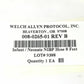 Drager Welch Allyn Protocol 008-0265-01 REV-B Adult NIBP Hose 8 feet Monitor