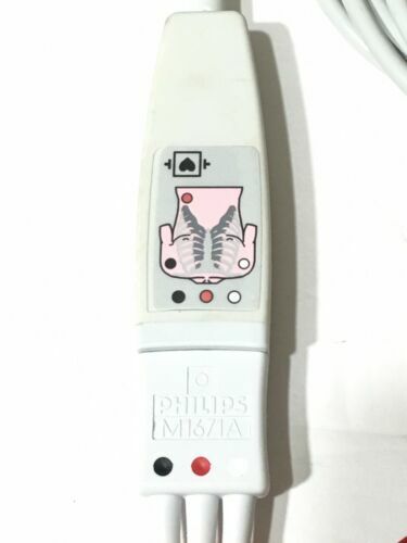 PHILLIPS 3-Lead ECG Cable Philips ECG Cable lead Cable For MRX Heartstart XL