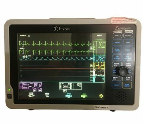 Invivo Expression MRI Patient Monitor Only With power supply Monitor
