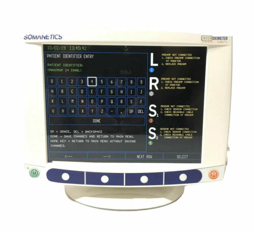Somanetics INVOS Model 5100C Oximeter Cerebral/Somatic System Monitor