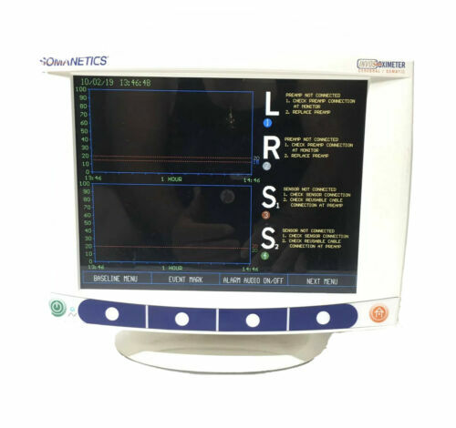 Somanetics INVOS Model 5100C Oximeter Cerebral/Somatic System Monitor