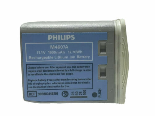 Philips M4607A 11.1V Rechargeable Lithium-ion Battery for Intellivue X2 989803148701 Monitor