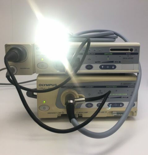 OLYMPUS Visera S7 CLV-S40 Visera System W/S7 Processor ,CLV-S40 Light Source and Laparoscope A4941A