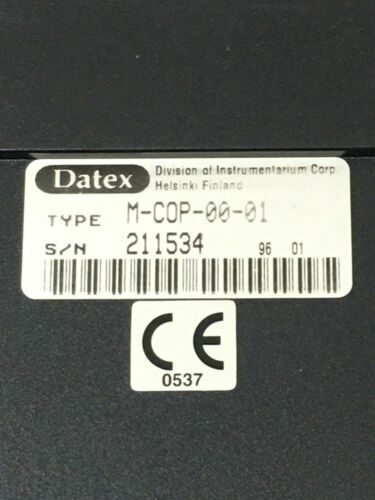 GE Datex-Ohmeda M-COP-00-01 cardiac output/pressure module used Datex Monitor