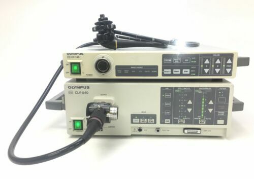 OLYMPUS CV-140 / CLV-U40 / PCF-140L System With PCF-140L Evis Colonoscope