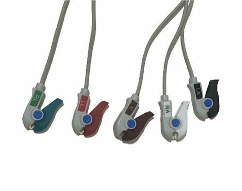 PHILLIPS 5-Lead ECG CABLE Philips ECG Cable LEAD Cable For MRX Heartstart XL