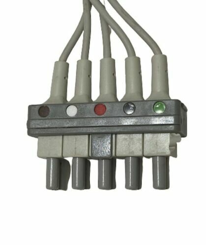 PHILLIPS 5-Lead ECG CABLE Philips ECG Cable LEAD Cable For MRX Heartstart XL