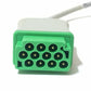 GE 2017003-001 ECG Cable Multi-Link 201700001 5 Lead ECG Trunk Cable Only