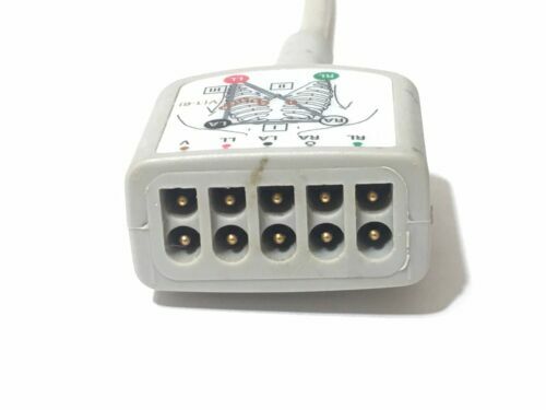 GE 2017003-001 ECG Cable Multi-Link 201700001 5 Lead ECG Trunk Cable Only