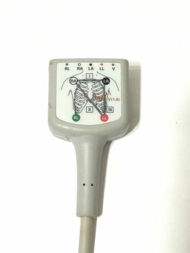 GE 2017003-001 ECG Cable Multi-Link 201700001 5 Lead ECG Trunk Cable Only
