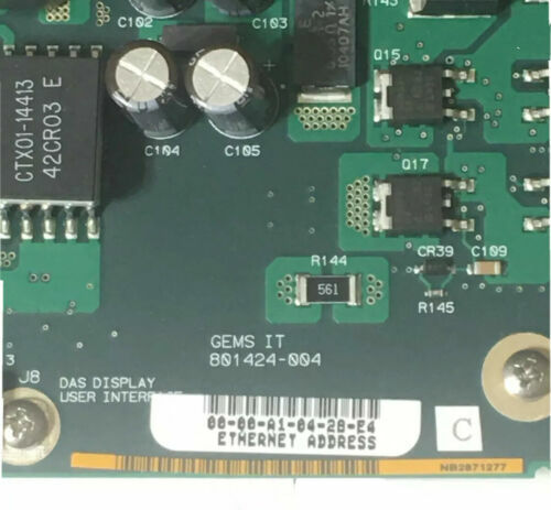 GE 801424004 Main Board w/ Battery holder for GE Dash Patient Monitor