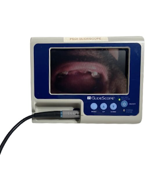 VERATHON Glidescope Portable GVL Video Laryngoscope Monitor W 1/2 & 4/4 Camera button