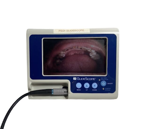 VERATHON Glidescope Portable GVL Video Laryngoscope Monitor W 1/2 & 4/4 Camera button