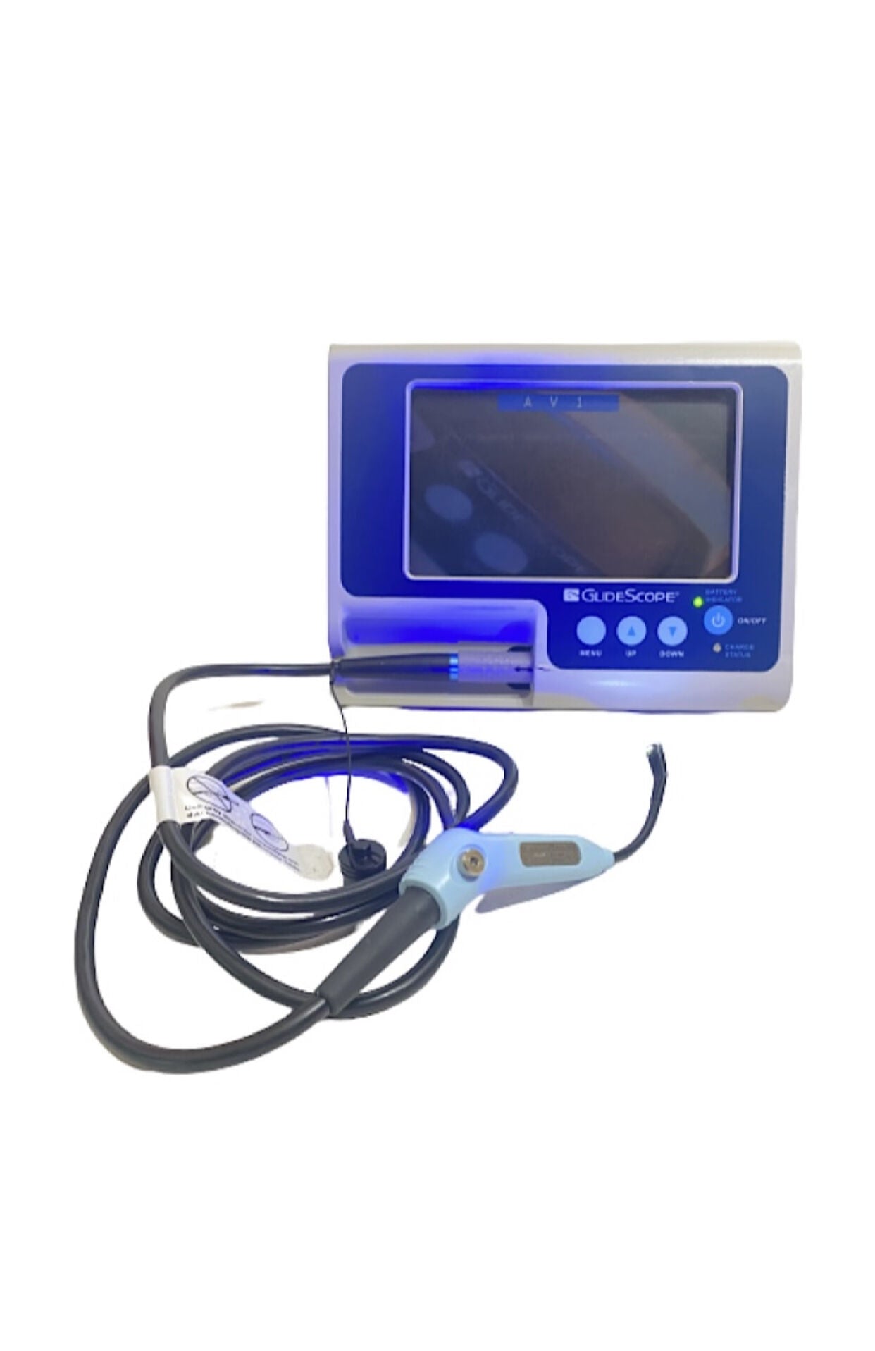 VERATHON Glidescope Portable GVL Video Laryngoscope Monitor W 1/2 & 4/4 Camera button