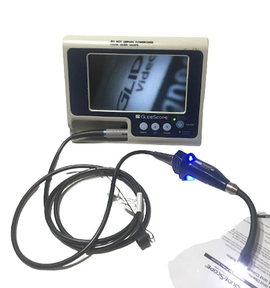 VERATHON Glidescope Portable GVL Video Laryngoscope Monitor W 3/4 Camera button