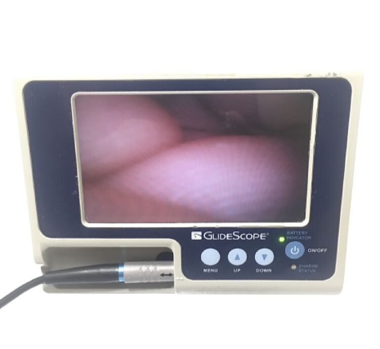 VERATHON Glidescope Portable GVL Video Laryngoscope Monitor W 3/4 Camera button