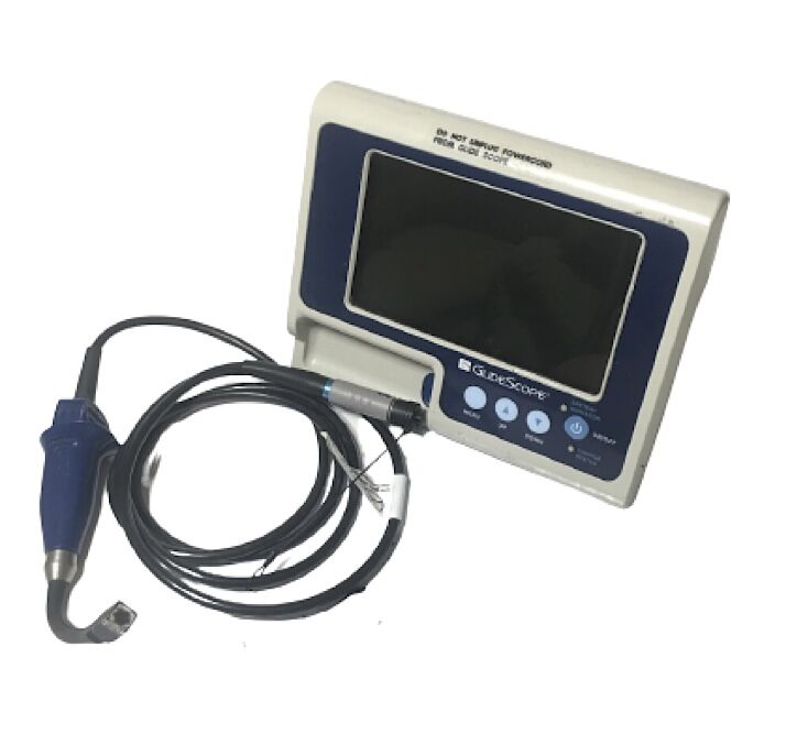 VERATHON Glidescope Portable GVL Video Laryngoscope Monitor W 3/4 Camera button