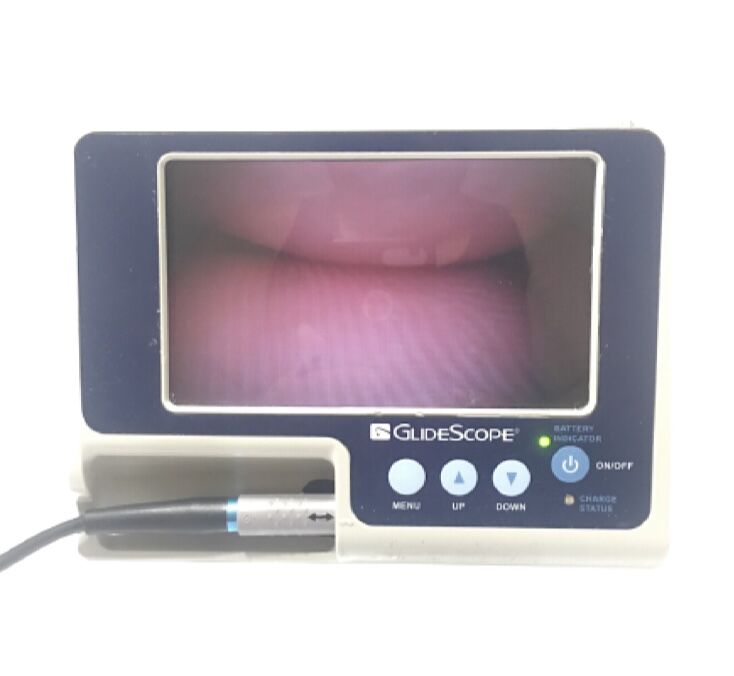 VERATHON Glidescope Portable GVL Video Laryngoscope Monitor W 3/4 Camera button