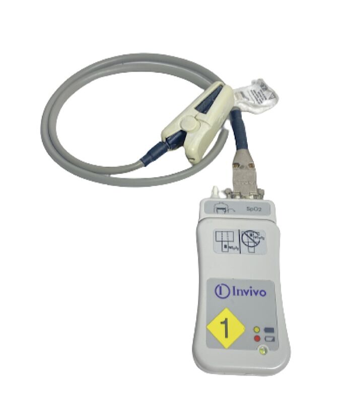 Invivo 9311 Channel 1 Wireless SpO2 Module With 9399C Spo2 Clip Sensor ...