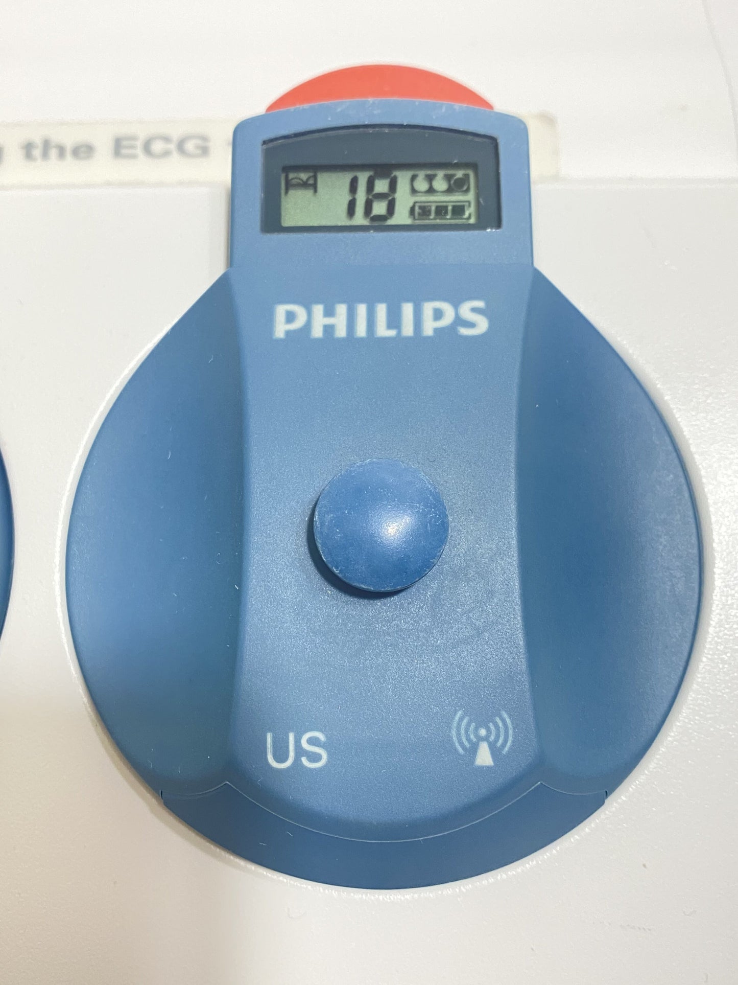 Philips Avalon CTS M2720A Docking Station With Wireless TOCO Transducer & Interconnect Cable Fetal Monitor
