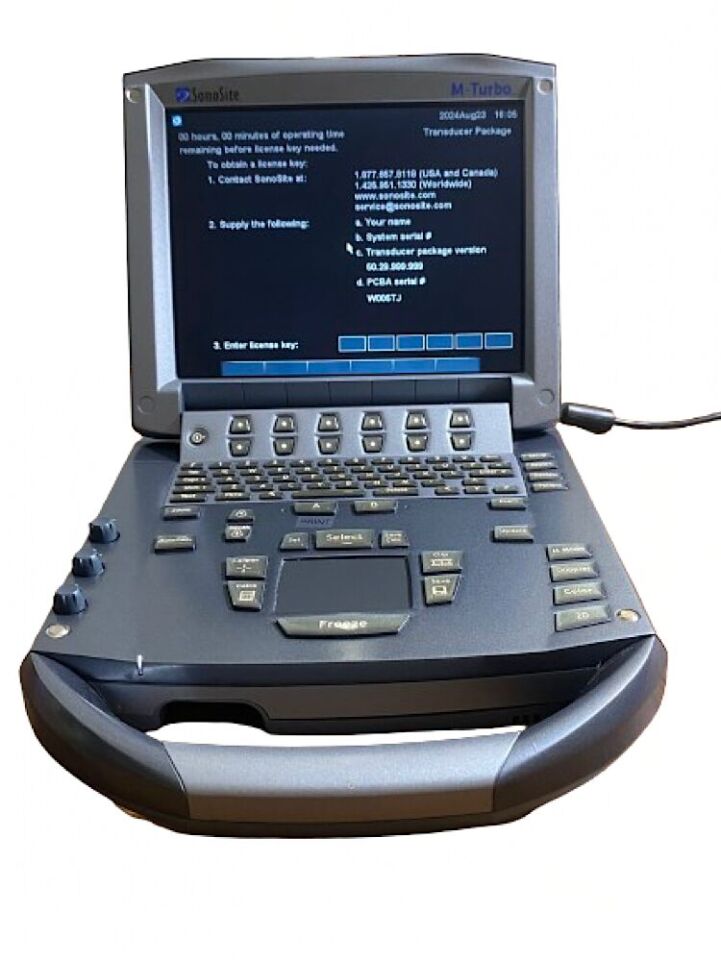 SONOSITE M-Turbo SONOSITE M-Turbo Portable Ultrasound SYSTEM