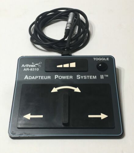 Arthrex AR-8310 Adapteur Power System II Low Profile Footswitch