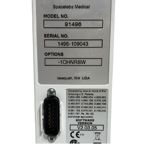 SPACELABS 91496 Multi-parameter Module – Eco Med Inc.
