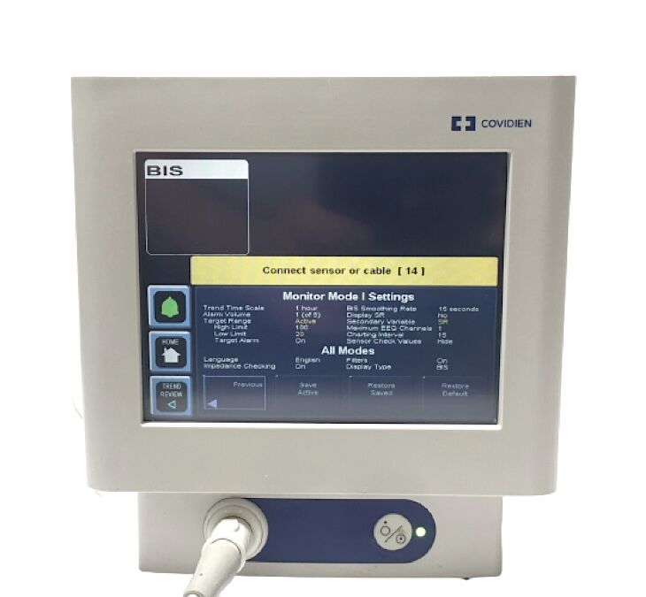 Aspect Medical Bis Vista/Covidien Anesthesia Monitor with LOC 2 Channel Module